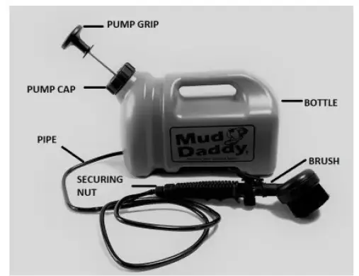 Mud Daddy 5L Portable Pet Washing Device fig-1