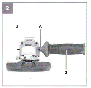 Einhell-AXXIO-18-115-Q-Cordless-Angle-Grinder-FIG-5