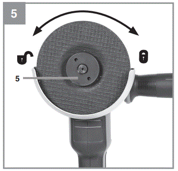 Einhell-AXXIO-18-115-Q-Cordless-Angle-Grinder-FIG-8
