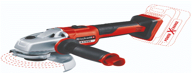 Einhell-AXXIO-18-115-Q-Cordless-Angle-Grinder-PRODUCT