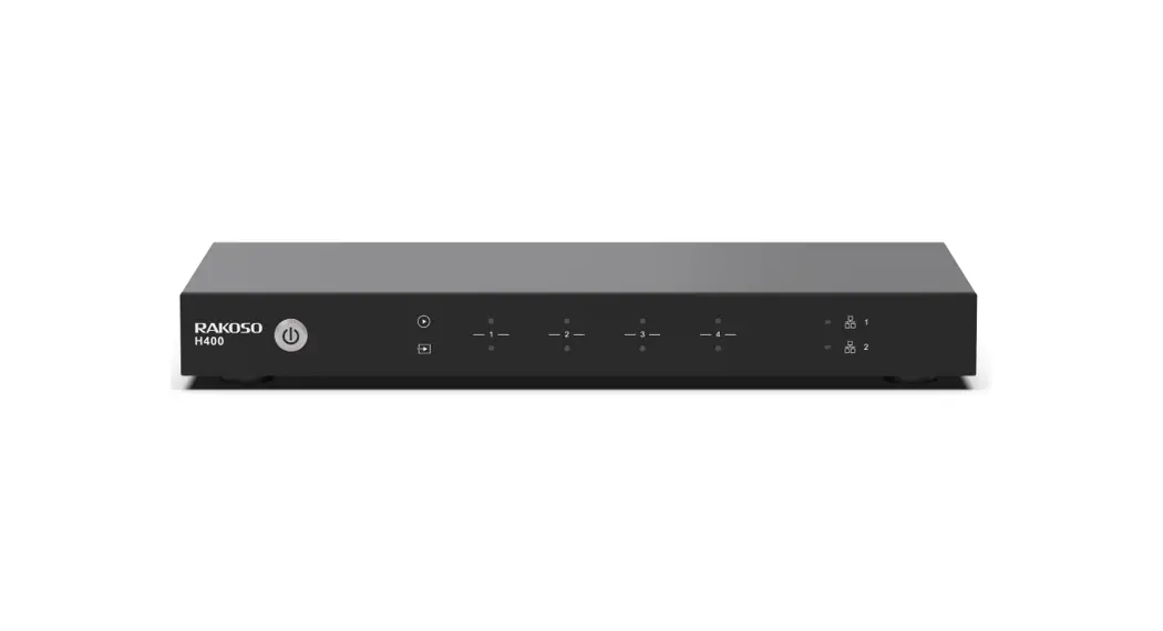 Rakoit H400 Network 4 Zone Pre-amplifier User Manual