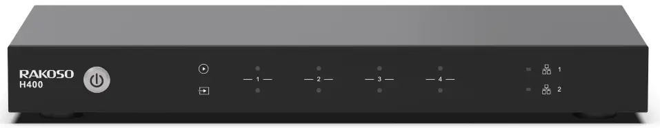 RAKOIT H400 Network 4 Zone Pre Amplifier