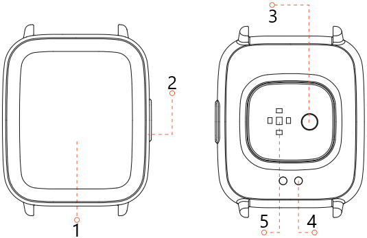 Doflamingo Shiny FT10 Smart Watch A1