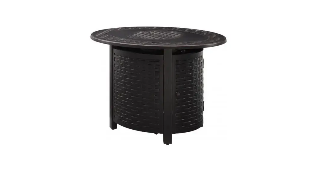 Fire Sense 63696 Davis Oval Aluminum Lpg Fire Pit User Manual