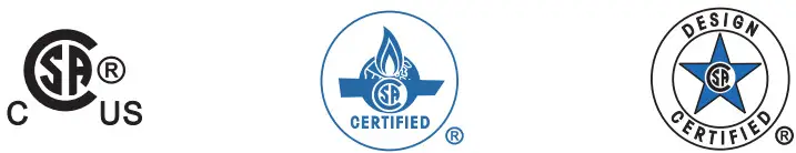 Fire Sense 63696 Davis Oval Aluminum LPG Fire Pit - Symbol 1