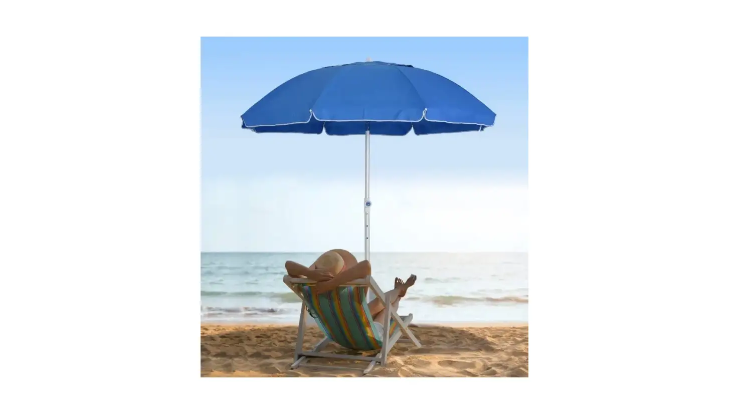 Outsunny 84d-092 Adjustable Beach Umbrella User Guide Outsunny 84d-092 Adjustable Beach Umbrella User Guide
