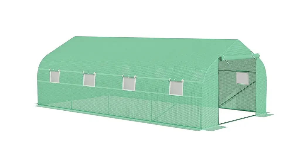 Outsunny 845-011 Large Polytunnel Greenhouse Instruction Manual