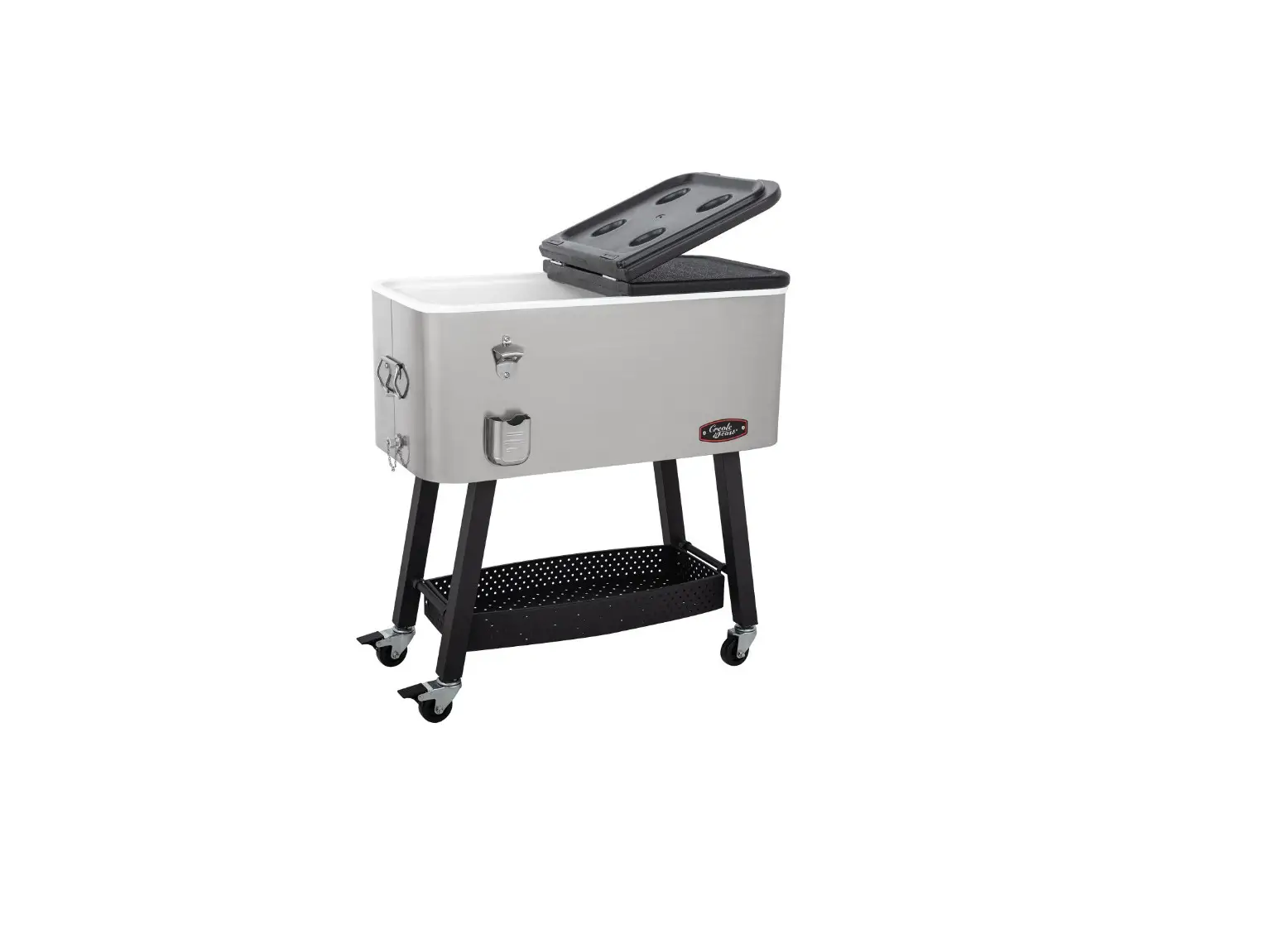 Creole Feast Cl8001s Stainless Stell Rolling Cooler Cart Installation Guide