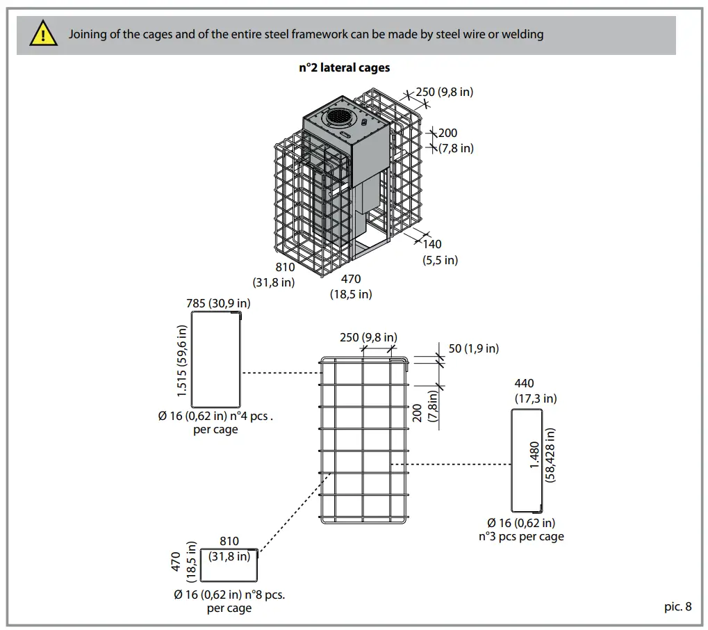 Inserting The Bollard Into Its Seat