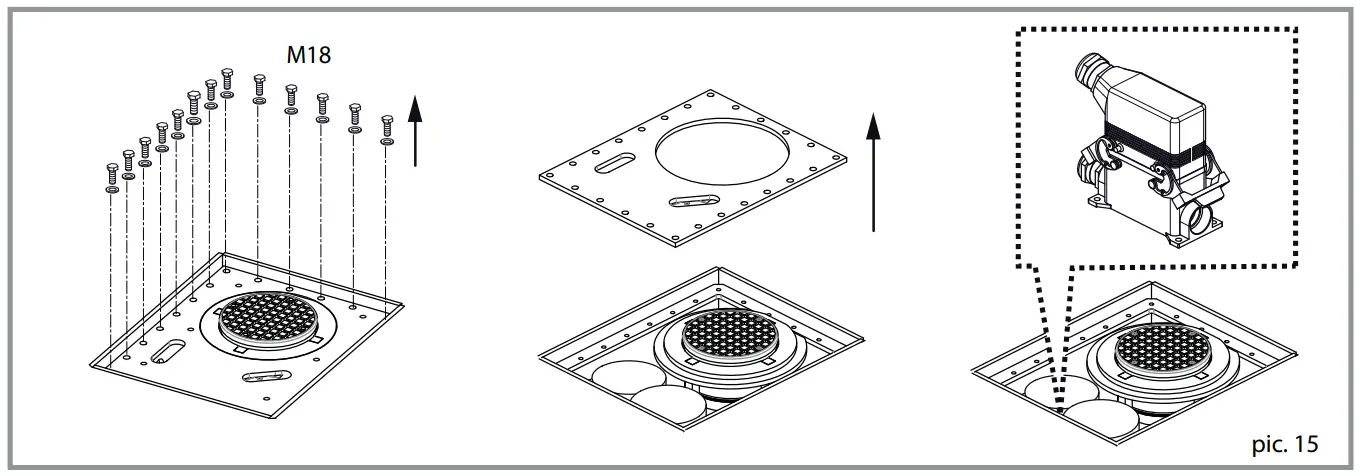 Opening The Protection Cover Plate