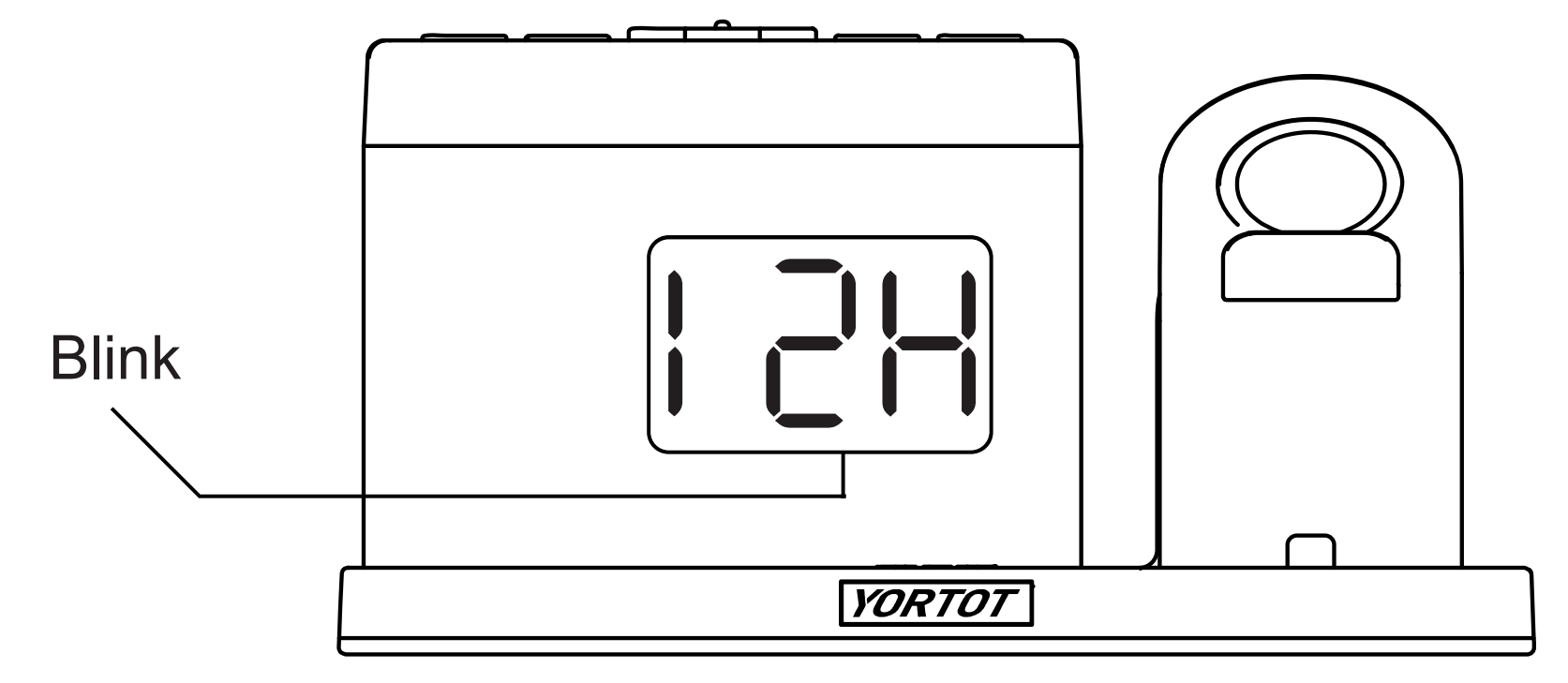 Time Setting & 12/24H Switch
