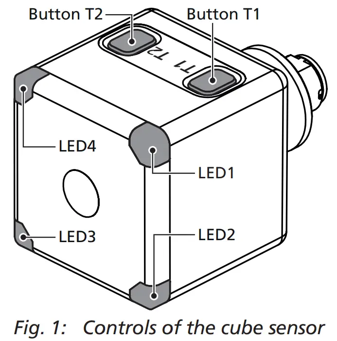 microsonic IO-Link Ultrasonic Proximity Switch With One Switching Output - Fig 1