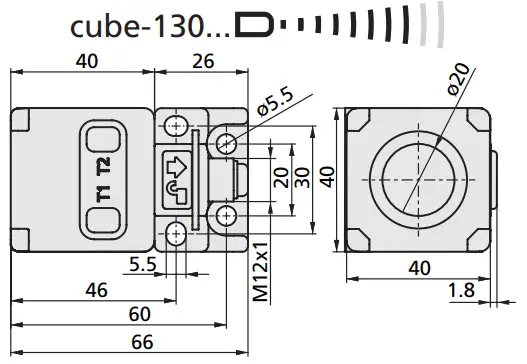 microsonic IO-Link Ultrasonic Proximity Switch With One Switching Output - Fig 11