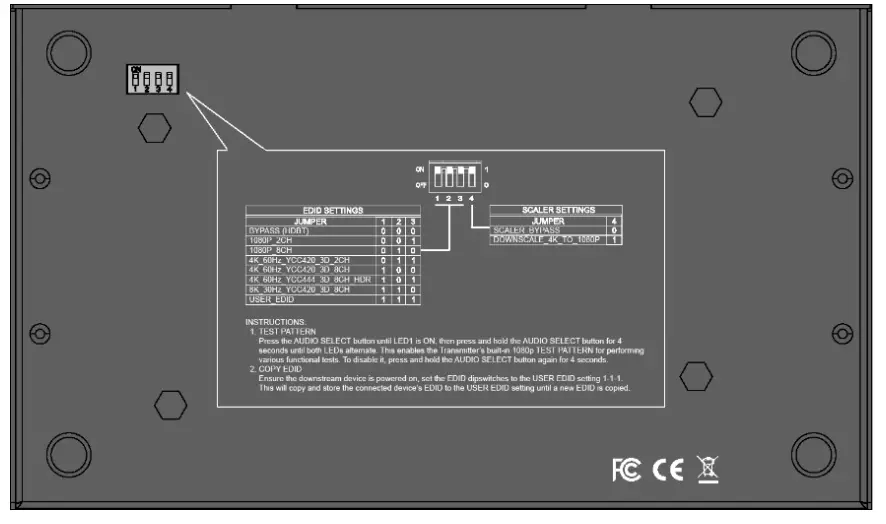 AVPro Edge AC EX100 444-Kit 2 0 over HDBaseT Extender Kit - IR Wiring2