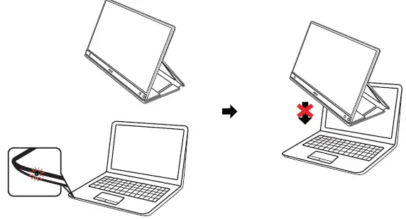 ASUS MB16AMT Portable Monitor Touch Screen 10