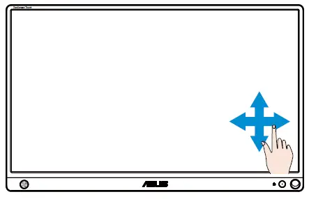 ASUS MB16AMT Portable Monitor Touch Screen 14