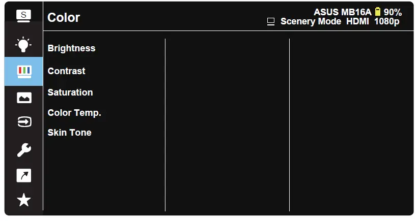 ASUS MB16AMT Portable Monitor Touch Screen 23