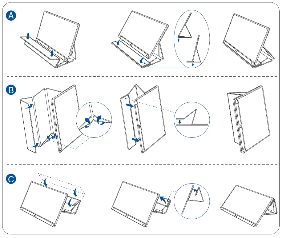 ASUS MB16AMT Portable Monitor Touch Screen 6