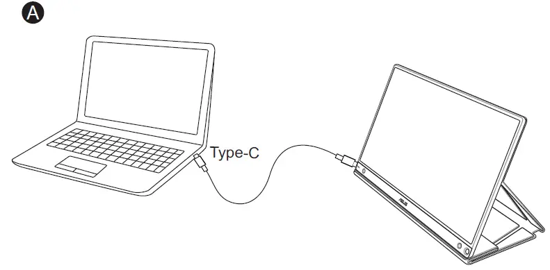 ASUS MB16AMT Portable Monitor Touch Screen 7