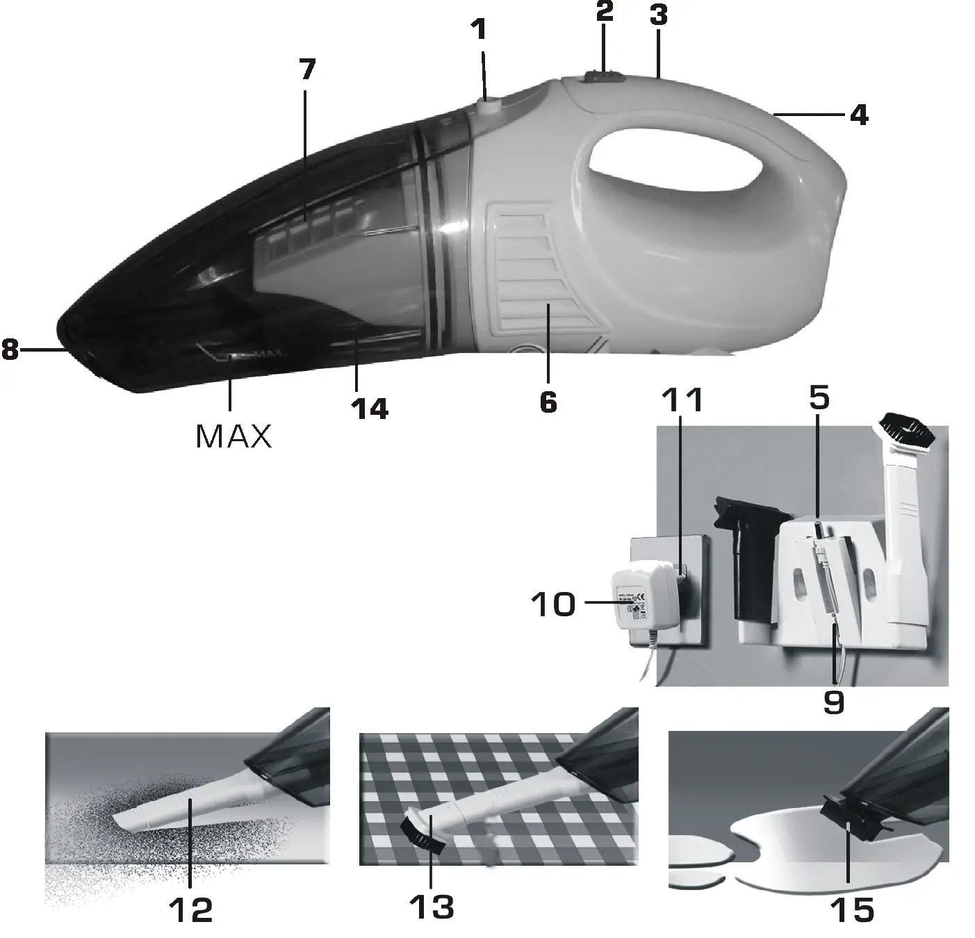 Livoo DOH109 Vacuum Cleaner Wet and Dry - DESCRIPTION
