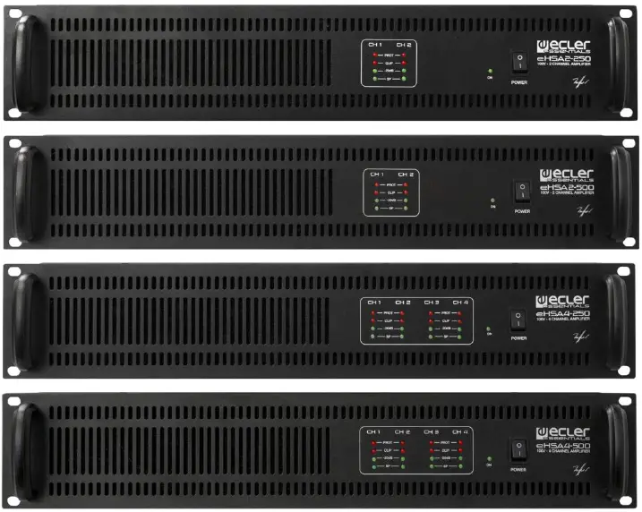 ecler eHSA2-250 High Impedance Amplifiers product