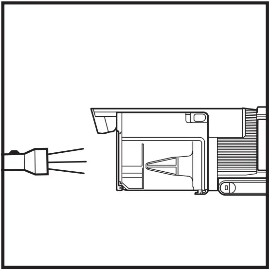 Shark IZ800 Series Clean Sense Iq Cordless Multiflex Vacuum - BLOCKAGE 1