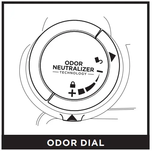 Shark IZ800 Series Clean Sense Iq Cordless Multiflex Vacuum -ODOR DIAL