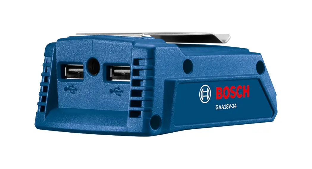 Bosch Gaa18v-48 Usb Portable Power Adapter Instructions