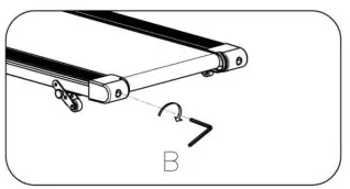 TD1340A ProRunner X2 Slimline Treadmill - bolts