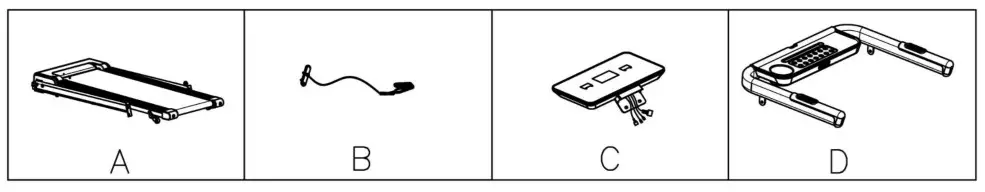 TD1340A ProRunner X2 Slimline Treadmill - carton,