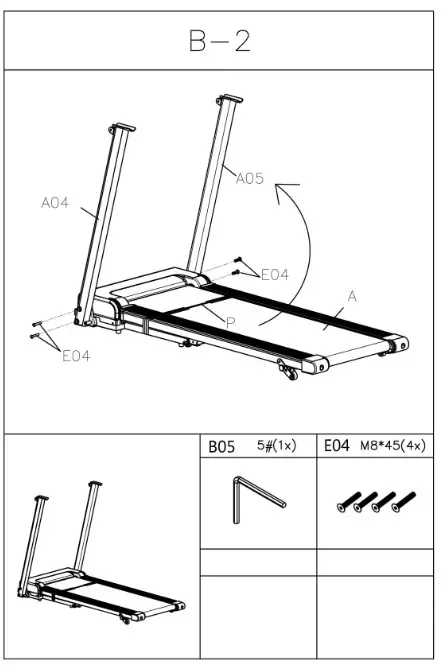 TD1340A ProRunner X2 Slimline Treadmill - figure 1