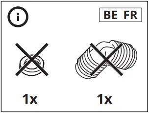 IKEA 205.234.23 SKÅLAN Gas Hob B1