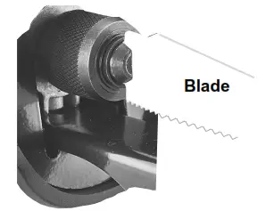 Bauer 56396 20V Cordless Reciprocating Saw - Blade