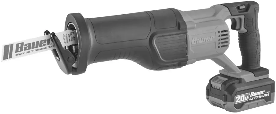 Bauer 56396 20V Cordless Reciprocating Saw