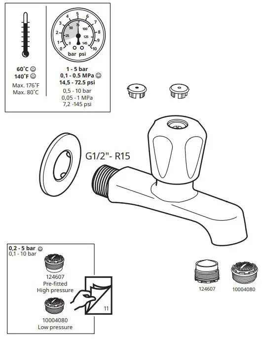 IKEA-604.879.46-HAVSJÖN-Pillar-Tap-fig 5