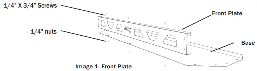 AFX MOTORSPORTS ACC108 Frontal Rack - First attach