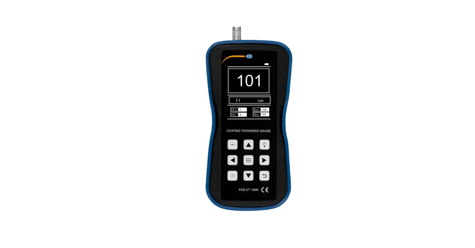 Pce-ct 100n Coating Thickness Gauge User Manual Pce-ct 100n Coating Thickness Gauge User Manual