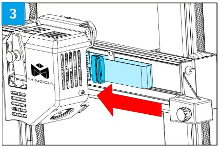 MINGDA Magician X2 3D Printer Direct Extruder Dual Gear Auto Level - Assemble 8