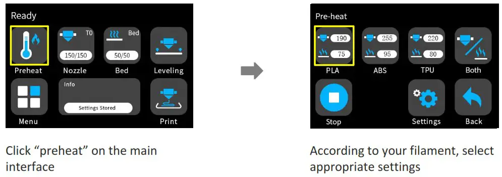 MINGDA Magician X2 3D Printer Direct Extruder Dual Gear Auto Level - Preheat