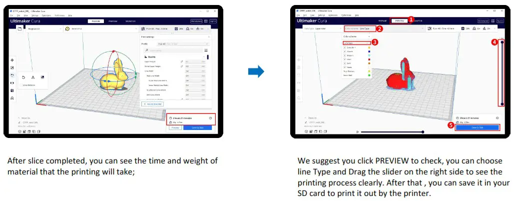 MINGDA Magician X2 3D Printer Direct Extruder Dual Gear Auto Level - Software Instructions 5