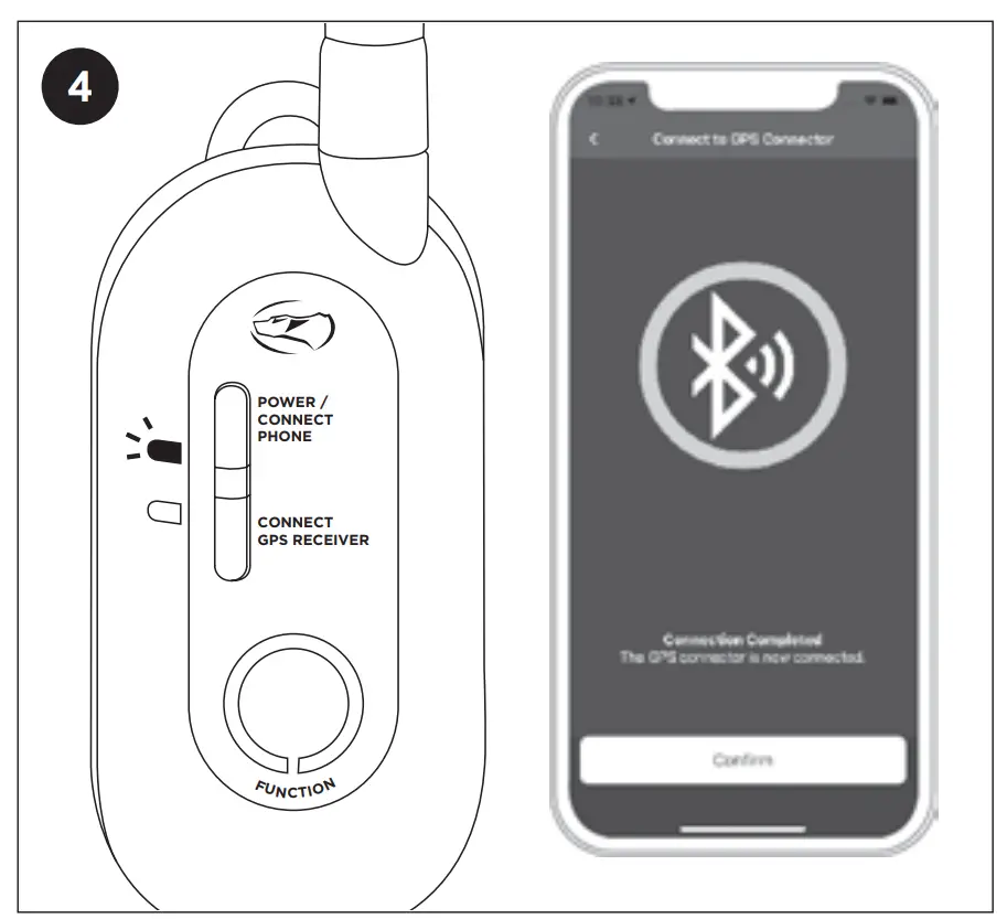 Pairing The Gps Connector To A Phone