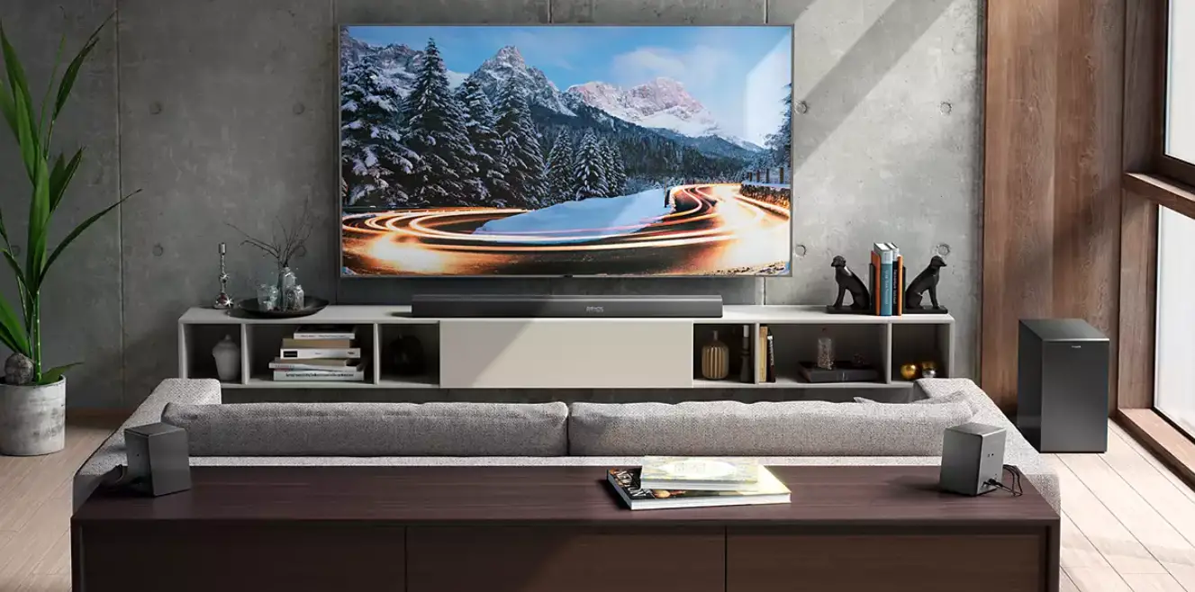 Philips 8000 Series Tab8967 Soundbar 5.1.2 With Wireless Subwoofer User Manual