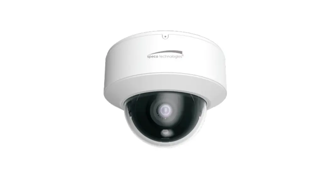 Speco Technologies O8d8 8mp Outdoor Network Dome Camera User Guide