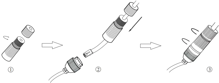 speco technologies O8D8 8MP Outdoor Network Dome Camera - Network Cable