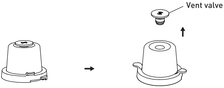 Joyoung L12 Y521 US01 Hands Free Washing Blender Mixeur Automatique - Mixing cup