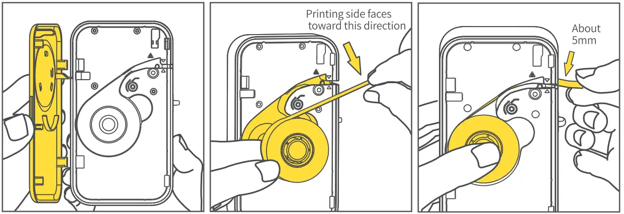 Phomemo D35 Wireless Bluetooth Labels Maker Portable Mini Label Printer - Instructions for use 1