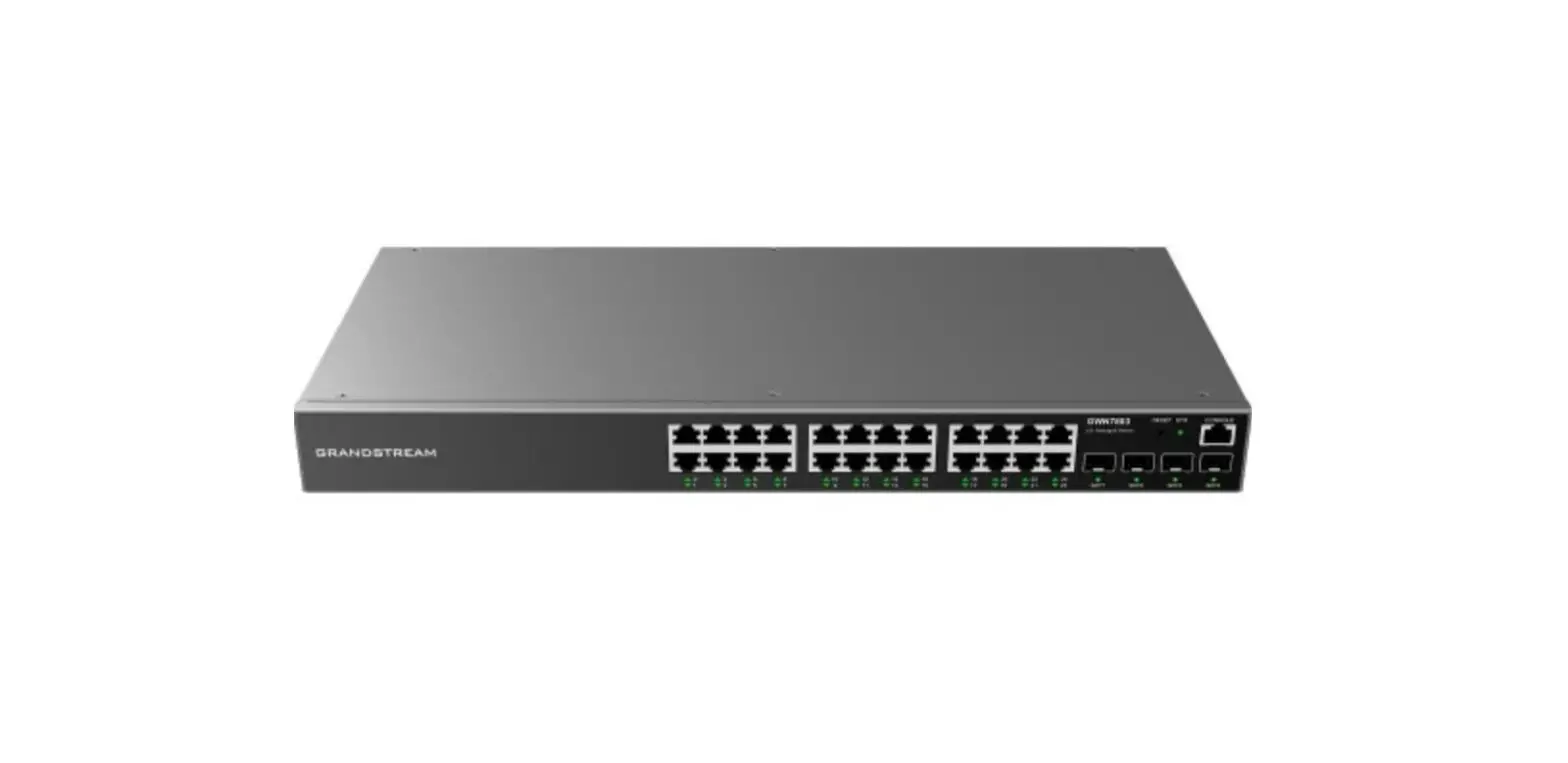 Grandstream Gwn7813 Enterprise Layer 3 Managed Network Switch Installation Guide