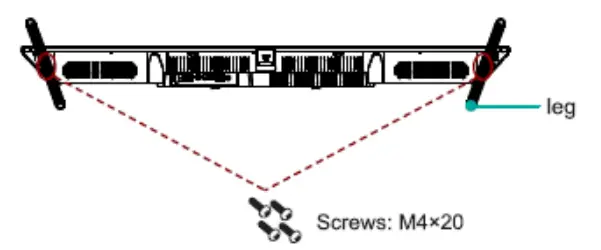 RCA RHORU4309 43 Inch 4K UHD ROKU SMART TV - scratching