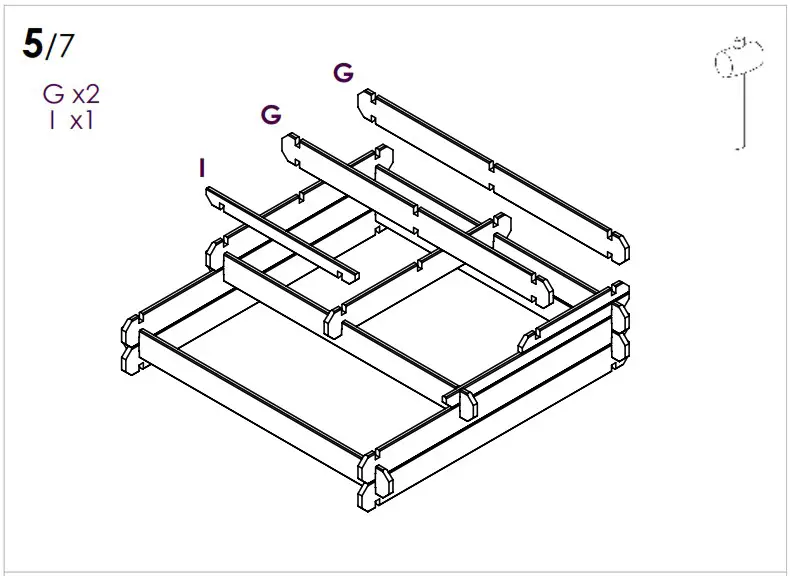 forest style 003239 Angelic Podium Vegetable Bed - Product Overviwew 11