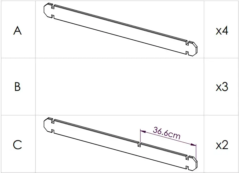 forest style 003239 Angelic Podium Vegetable Bed - Product Overviwew 3